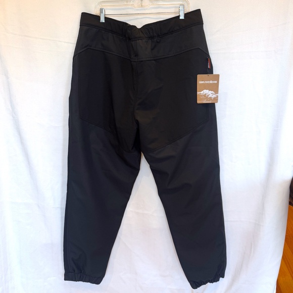 Grundens Black Bulkhead Tech fleece Fishing pants - Picture 7 of 8